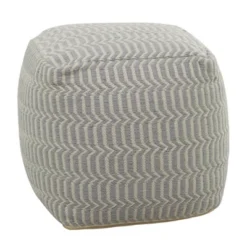 Bohemian Indoor/Outdoor Fabric Pouf - Olivia & May -Home Improvement Store GUEST 01dedb92 acd4 4a79 9c27 ba29b103e214