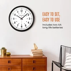 Marathon Jumbo 20 Inch Silent Analog Clock Easy To Read & Mount With Water-Resistant Casing -Home Improvement Store GUEST 04d19764 04f4 4940 9540 78795e7990d8