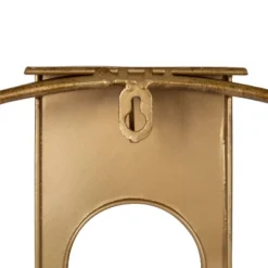 22" X 22" Urgo Numberless Metal Wall Clock Gold - Kate & Laurel All Things Decor -Home Improvement Store GUEST 05a0fbb9 ab75 480d a354 6f34e549b48f