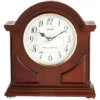 Seiko Sayo Wooden Chime Mantel Clock, Brown