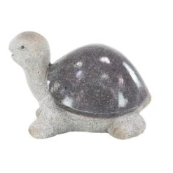 10" X 13" Magnesium Oxide Country Turtle Garden Sculpture White - Olivia & May -Home Improvement Store GUEST 0915f8ef bab3 4236 b6d8 494563170c11