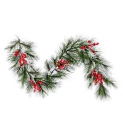 Vickerman Frosted Red Garlands -Home Improvement Store GUEST 0f60eecc 16fb 47ba b521 18a0b59e7972