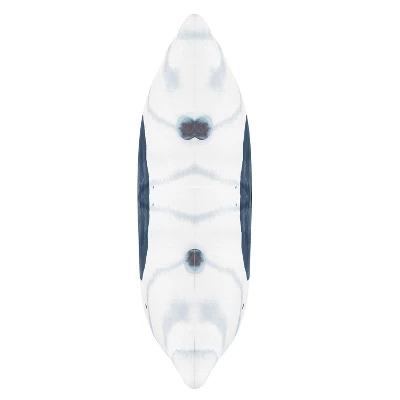 Blue/White Print Throw Pillow - Skyline Furniture 1 Blue/White Print Throw Pillow - Skyline Furniture