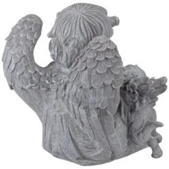 Northlight 8.25" Reading Angels With Book Outdoor Garden Statue -Home Improvement Store GUEST 12853235 dc96 41c1 860b bb1487762d34