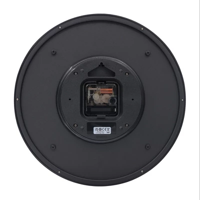 Seiko 12" Watch Dial Wall Clock - Classic Blue 2 Seiko 12" Watch Dial Wall Clock - Classic Blue - Image 2