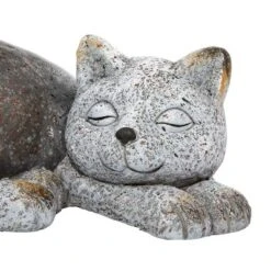 7" Magnesium Oxide Country Cats Garden Sculpture Gray - Olivia & May -Home Improvement Store GUEST 153c4dab 5fd3 4487 889c a10565308eb2