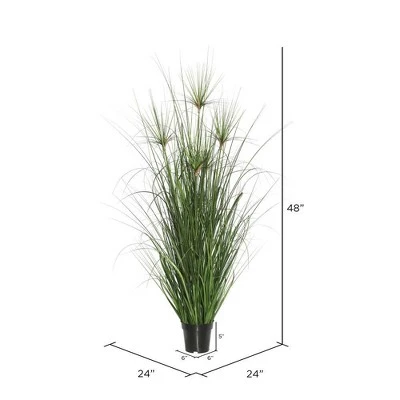Artificial Brushed Grass In Pot (48") - Vickerman 5 Artificial Brushed Grass In Pot (48") - Vickerman - Image 5