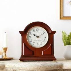 Seiko Sayo Wooden Chime Mantel Clock, Brown -Home Improvement Store GUEST 185a6cc5 7b41 4afa 9bcc 8abb19654563