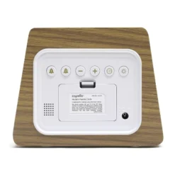 Digital Mantle Alarm Clock Lark Finish - Capello -Home Improvement Store GUEST 19e5916f e1ec 4d50 9467 be08433a56b9