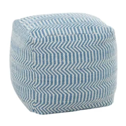 Bohemian Indoor/Outdoor Fabric Pouf - Olivia & May -Home Improvement Store GUEST 1a3211c6 7067 44f6 a57f 81123cd30130