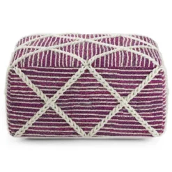 Woodley Square Pouf - WyndenHall -Home Improvement Store GUEST 1a9d5649 d115 4eb3 9b5a 430342e4d0ab