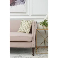 EY Essentials 16" X 16" Sea Glass Ripple Pillow