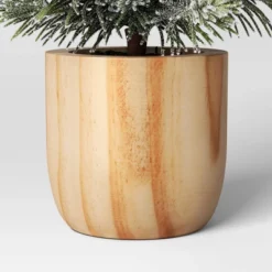 Artificial Plant Snowy Tree In Wood Pot - Threshold™ -Home Improvement Store GUEST 1f4c015c 15e9 48ac b8d4 7ee66715010b