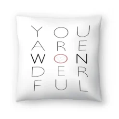 You Are Wonderful By Tanya Shumkina Throw Pillow - Americanflat -Home Improvement Store GUEST 22df9e5a 989f 4cfd 8bd8 3106593b3183