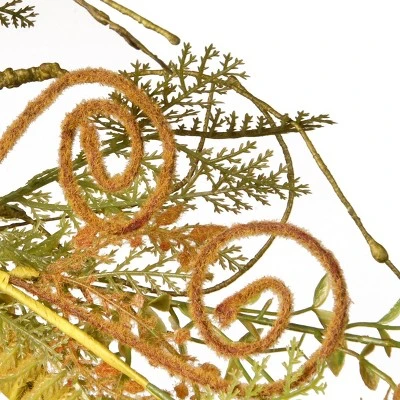 22" Artificial Fern Wreath - National Tree Company 2 22" Artificial Fern Wreath - National Tree Company - Image 2