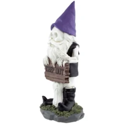 Northlight 11.75" Gnome Skeleton "Keep Out" Halloween Decoration -Home Improvement Store GUEST 23a09fc2 6dda 4f29 bc9d fc5590eff74f