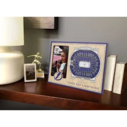 NHL Tampa Bay Lightning 4"x6" 3D StadiumViews Picture Frame