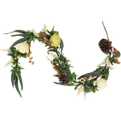 Northlight 5' X 6" Green Gourds And Foliage Artificial Fall Harvest Garland - Unlit -Home Improvement Store GUEST 23b5239b 64a3 45a5 a200 61431bd8d536