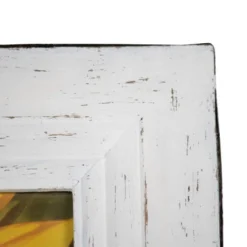 Antiqued Brushed White 4x6 Inch Wood Decorative Picture Frame - Foreside Home & Garden -Home Improvement Store GUEST 26b23e2f ce05 44d0 9c2c d426751b8e54