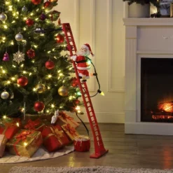 Mr. Christmas Super Climbing Santa Animated Musical Christmas Decoration -Home Improvement Store GUEST 2871e33c ec67 421f 940f ece62a666d26