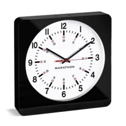 Marathon Large 12" Analog Elegant & Classic Wall Clock With Auto Nightlight & Silent Sweep 16 Marathon Large 12" Analog Elegant & Classic Wall Clock With Auto Nightlight & Silent Sweep -Home Improvement Store GUEST 2c90a43f 3408 49ec b7d2 03957994363a