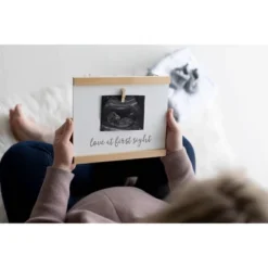 Pearhead Wooden Sonogram Wall Frame - 4"x5" -Home Improvement Store GUEST 2cc64373 b5ba 44d5 9f4e 0b9645d4d167