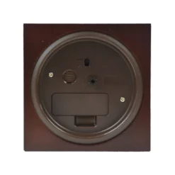 Seiko 4" Seihokei Bedside Alarm - Brown