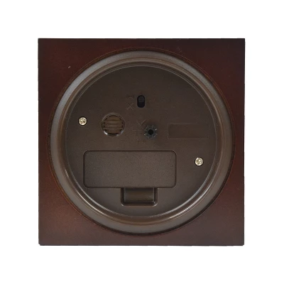 Seiko 4" Seihokei Bedside Alarm - Brown 1 Seiko 4" Seihokei Bedside Alarm - Brown