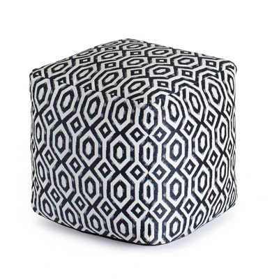 Zuma Indoor/Outdoor Pouf - Anji Mountain 2 Zuma Indoor/Outdoor Pouf - Anji Mountain - Image 2
