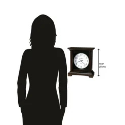 Howard Miller 630246 Howard Miller Urban Mantel Ii Mantel Clock 630246 Black Coffee -Home Improvement Store GUEST 2f67371d 5914 4259 9b4b 0debbbf32bd1
