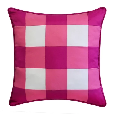 20"x20" Oversize Gingham Decorative Patio Square Throw Pillow - Edie@Home 5 20"x20" Oversize Gingham Decorative Patio Square Throw Pillow - Edie@Home - Image 5