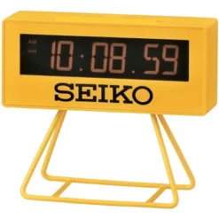 Seiko Victory Marathon Alarm Clock - Yellow