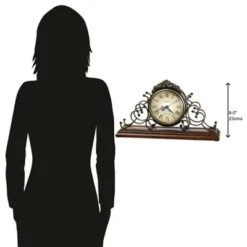 Howard Miller 635130 Howard Miller Adelaide Mantel Clock 635130