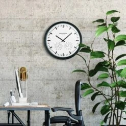 Marathon Jumbo 20 Inch Analog Clock Water-Resistant With Temperature & Humidity -Home Improvement Store GUEST 33c24c0f 7999 4fda a814 4084bae5ce20