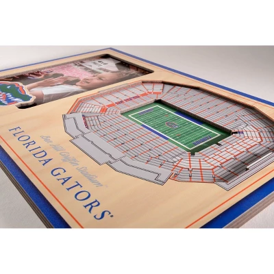 4" X 6" NCAA Florida Gators 3D StadiumViews Picture Frame 2 4" X 6" NCAA Florida Gators 3D StadiumViews Picture Frame - Image 2
