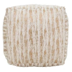 Saro Lifestyle Floor Pouf With Foil Print Faux Fur Design 13 Saro Lifestyle Floor Pouf With Foil Print Faux Fur Design -Home Improvement Store GUEST 36de7aa1 4743 40ee 9371 f49c9e564e10