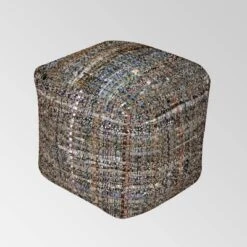 Cadieux Fabric Pouf - Christopher Knight Home -Home Improvement Store GUEST 371ac220 986e 4234 9938 fb1c244d5f0a