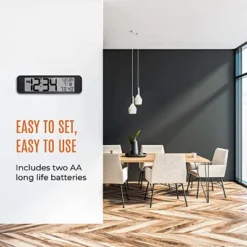 Marathon UltraWide Atomic 14-Inch Panoramic Display Wall Clock With Indoor Temperature & Humidity -Home Improvement Store GUEST 3a659bd1 e4fd 47b6 ab04 3f44eb0b0d68