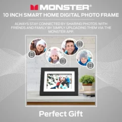 Monster Smart Home 16 GB Digital Photo Frame, High Definition 1280p Smart Picture Frame-8 Inch 9 Monster Smart Home 16 GB Digital Photo Frame, High Definition 1280p Smart Picture Frame-8 Inch -Home Improvement Store GUEST 3e346917 114a 4594 a040 b2f344d8993a