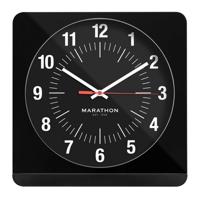 Marathon Studio Edition Jumbo 12 Inch Analog Wall Clock With Auto Night-Light - Easy To Read 12 Marathon Studio Edition Jumbo 12 Inch Analog Wall Clock With Auto Night-Light - Easy To Read - Image 12