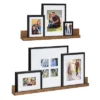 8pc Gallery Frame Box Set Rustic Brown - Kate & Laurel All Things Decor