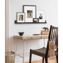 5pc Bordeaux Frame Multiple Finishes Box Set White/Black/Natural Wood - Kate & Laurel All Things Decor -Home Improvement Store GUEST 3f72d0a6 d46f 44be 8d4b 8ef04df99b14