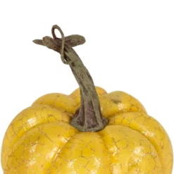 Northlight Set Of 3 Orange, Yellow And Brown Crackle Finish Fall Harvest Pumpkins 4" -Home Improvement Store GUEST 41756f94 36ae 4a75 86ad 9954da7860e1