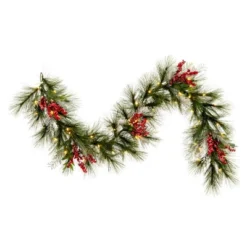 Vickerman Frosted Red Garlands -Home Improvement Store GUEST 425672de 5527 4784 bdf5 bb34e05cfa07