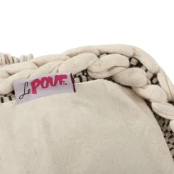 Hawley Handcrafted Boho Fabric Cube Pouf With Tassels Ivory - Christopher Knight Home -Home Improvement Store GUEST 428b916c bba6 4cef a733 8d6175a8e369