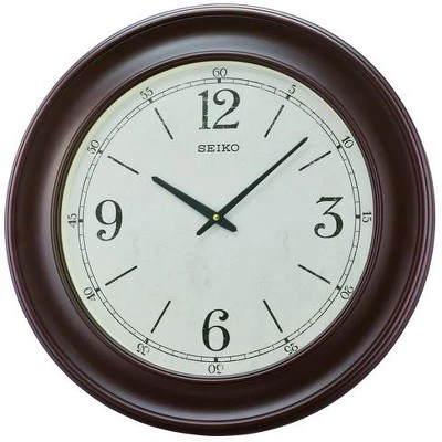 Seiko 22" Noa Wide Frame Wall Clock 4 Seiko 22" Noa Wide Frame Wall Clock - Image 4