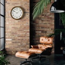 Seiko 16" Numbered Wooden Finish Wall Clock - Brown -Home Improvement Store GUEST 43c67fb2 28c8 428d b67a 8b0b04f91b6a