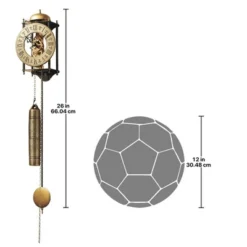 Design Toscano The Templeton Regulator Wall Clock -Home Improvement Store GUEST 466a99e8 f87c 4bee b927 7757227e0bab