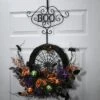 National Tree Company 17" Halloween “BOO" Wreath Hanger