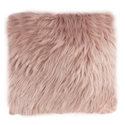 18"x18" Himalayan Faux Fur Square Throw Pillow - Hastings Home -Home Improvement Store GUEST 48a16644 095f 4e79 9c05 968b4b48867b